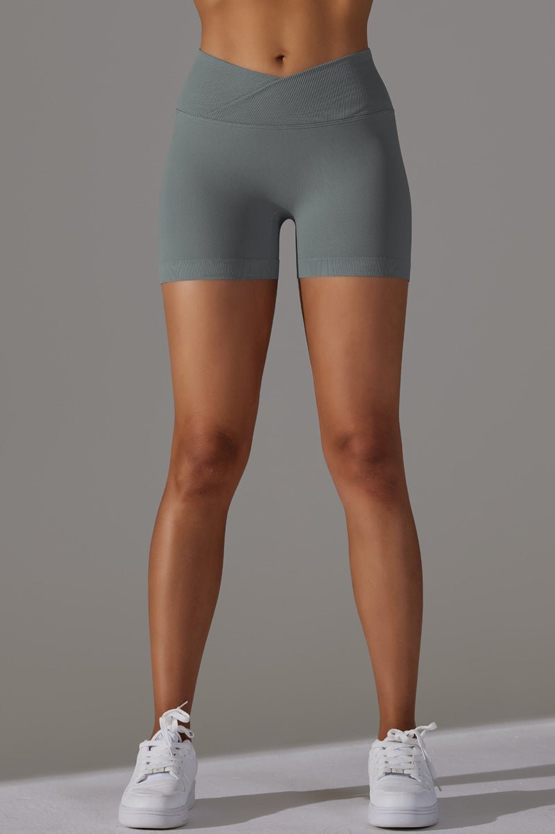 Zencurve Scrunch Shorts   -shape   Mid Waist  Darkgrey Medium   Darkgrey