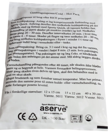 Aserve Kulde-   Varmeposer 30x40cm