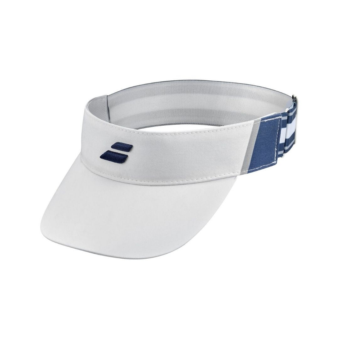 Babolat Elastic Visor White Estate Blue
