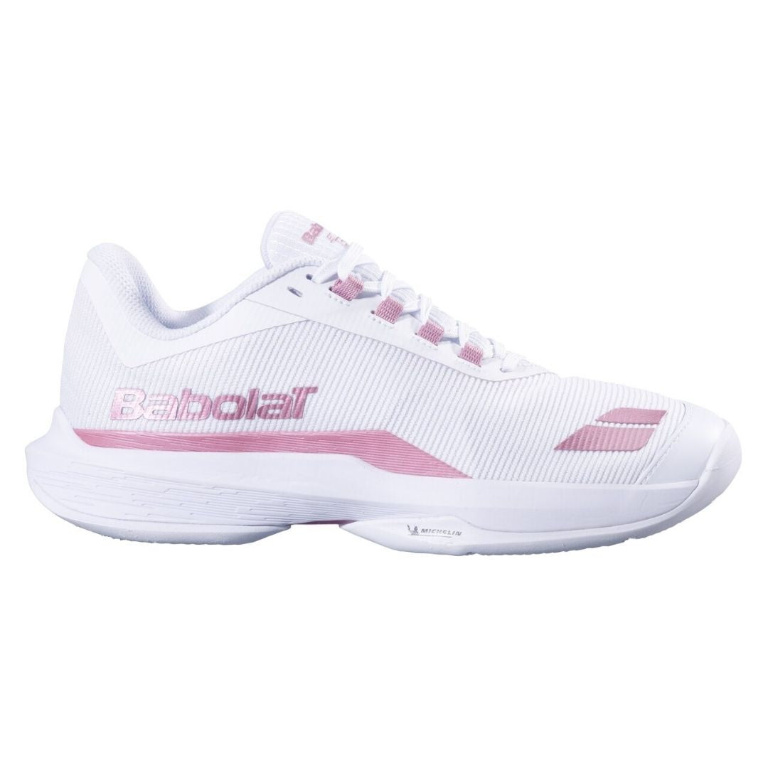 Babolat Jet Tere Clay Women White Silver Sky 36