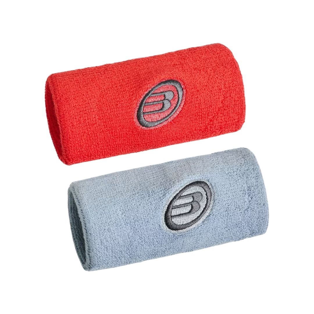 Bullpadel Bpmu262 Wristbands -pak Lava Light Grey