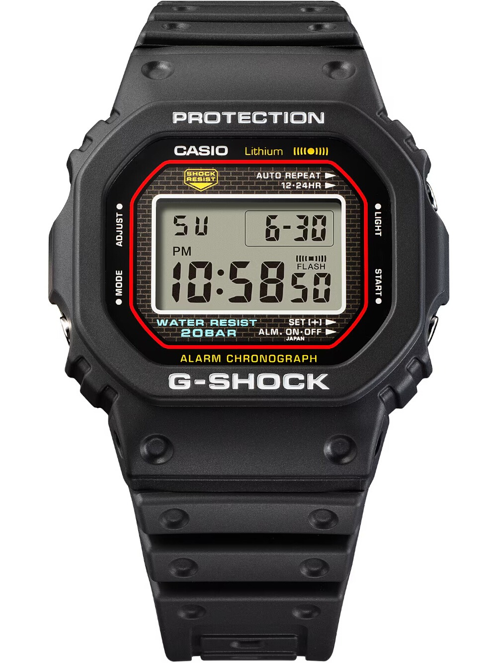 Casio Dw-5000r-1aer Herreur -shock Digitalt Ur