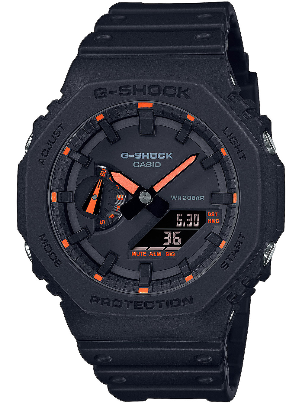 Casio Ga-2100-1a4er Herreur -shock