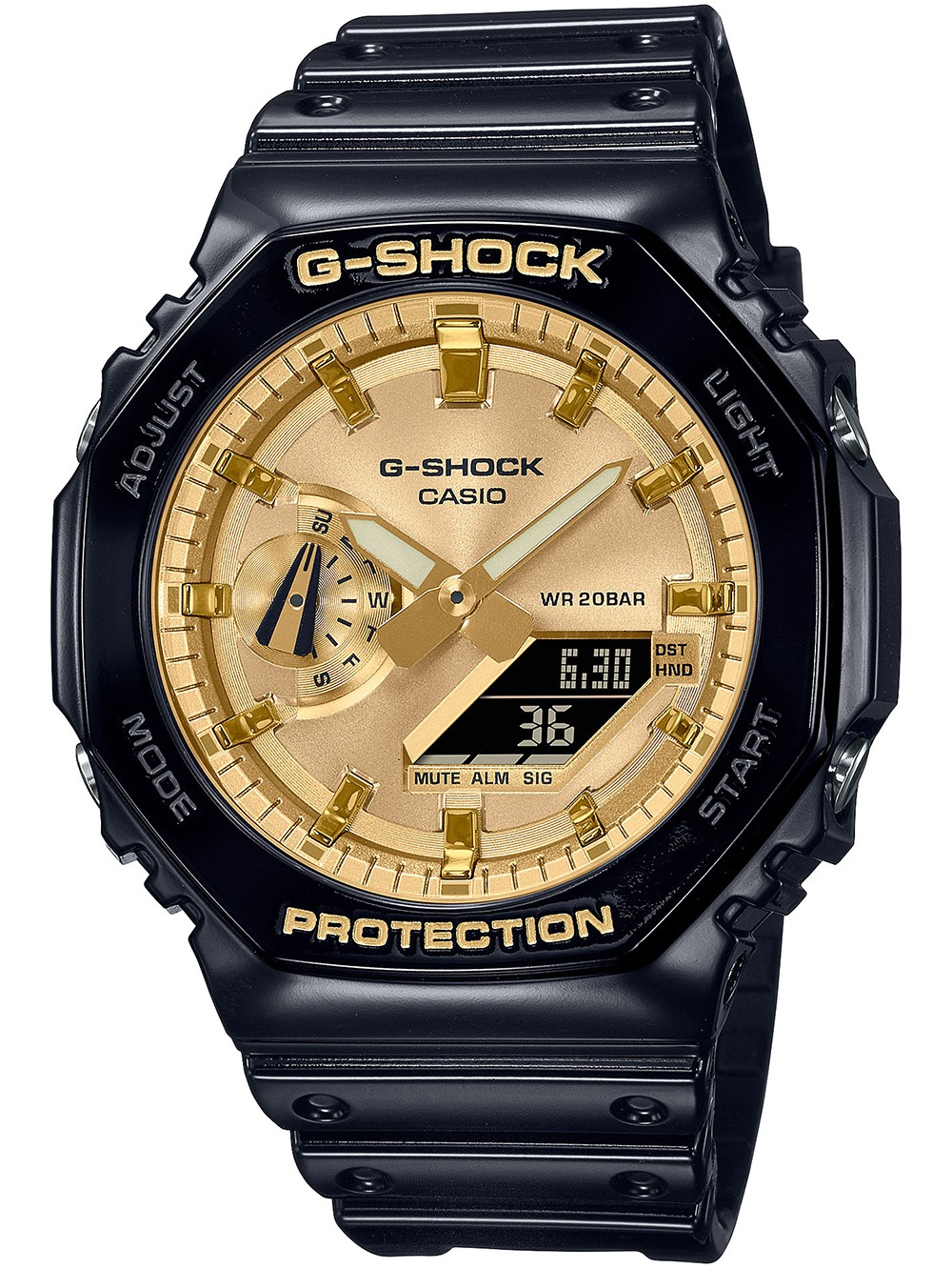 Casio Ga-2100gb-1aer Herreur -shock Classic