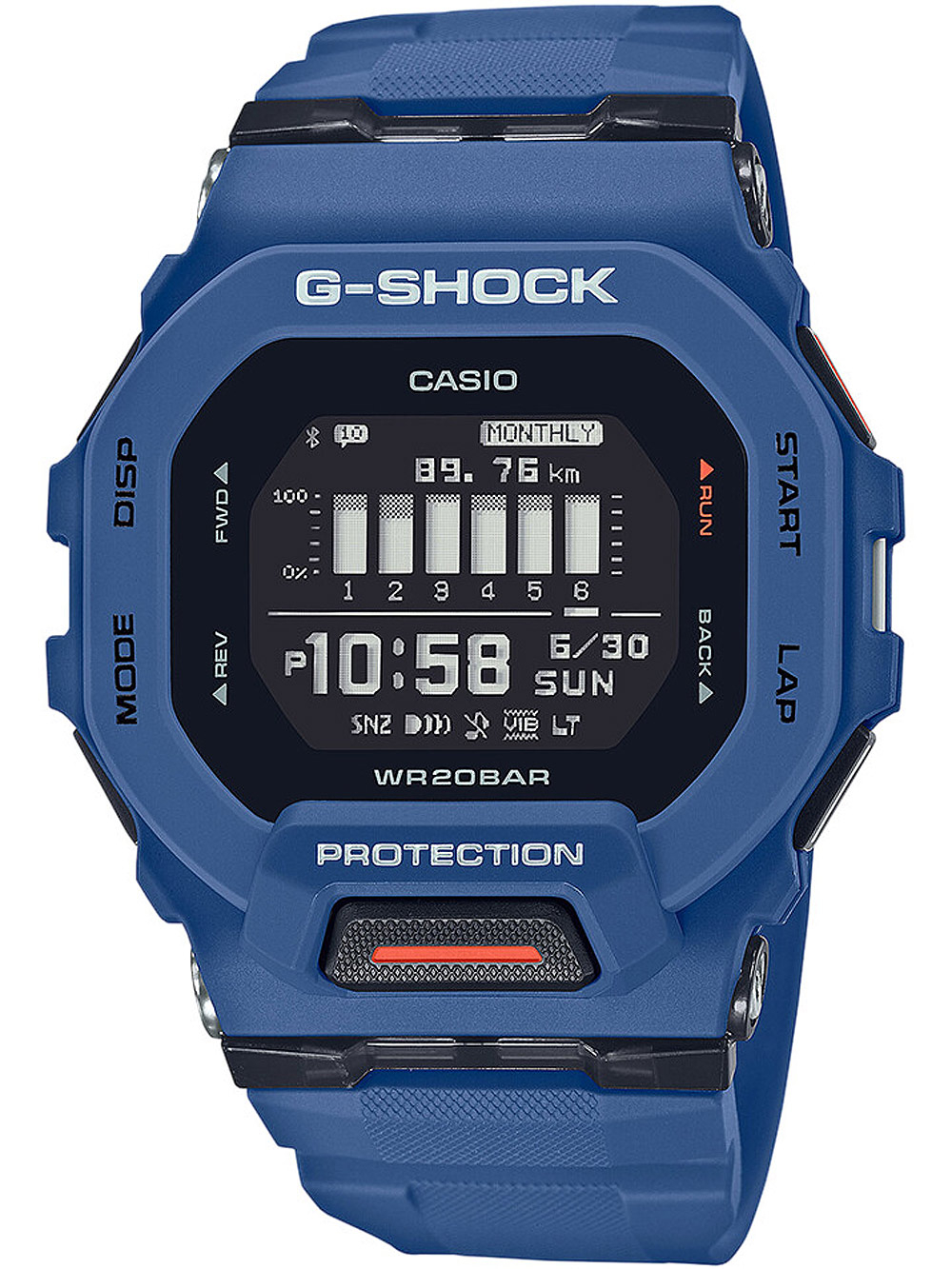 Casio Gbd-200-2er Herreur -shock Blåt Ur