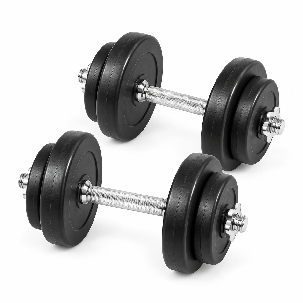 Justerbart Håndvægtssæt 20 Kg 10 Kg 30 Mm Billig Fitness Pakkepris