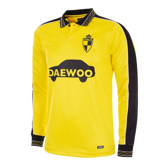 Lierse Sk 1997 Retro Football Shirt På Lager -