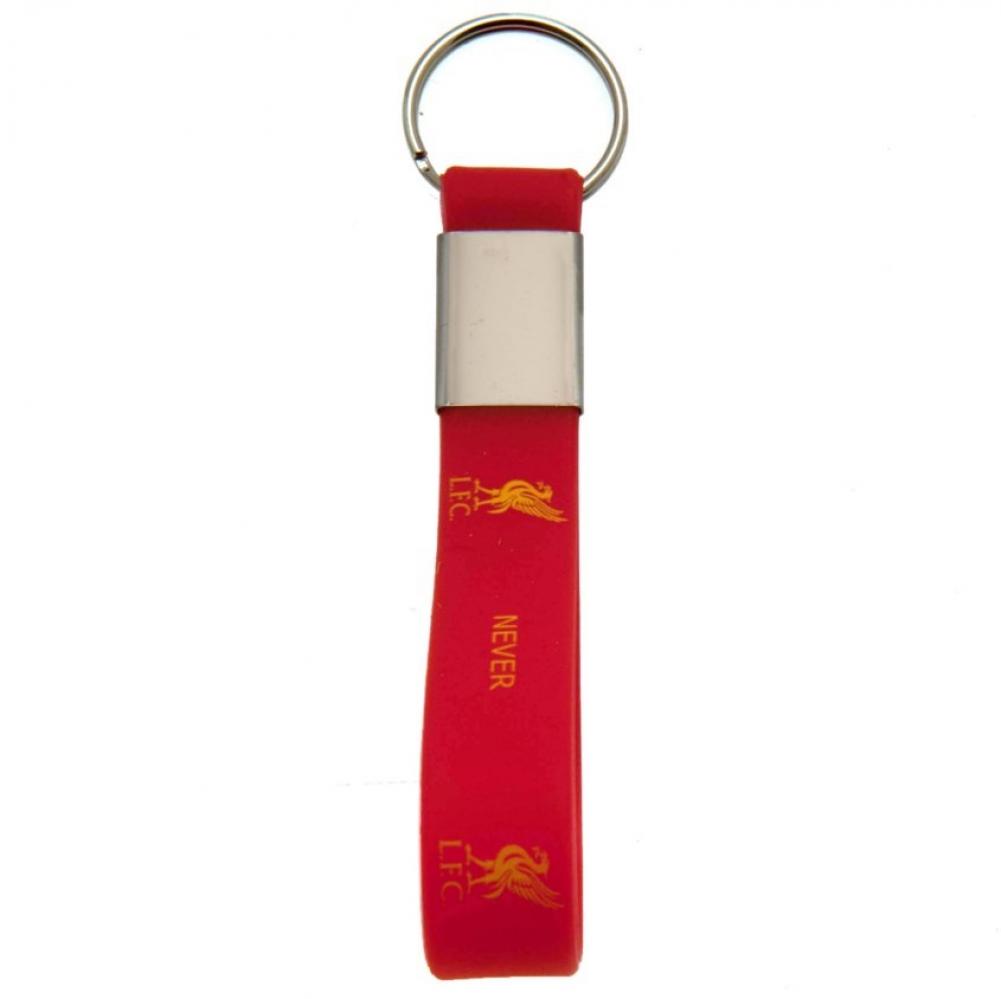 Liverpool Fc Silicone Nøglering Rød