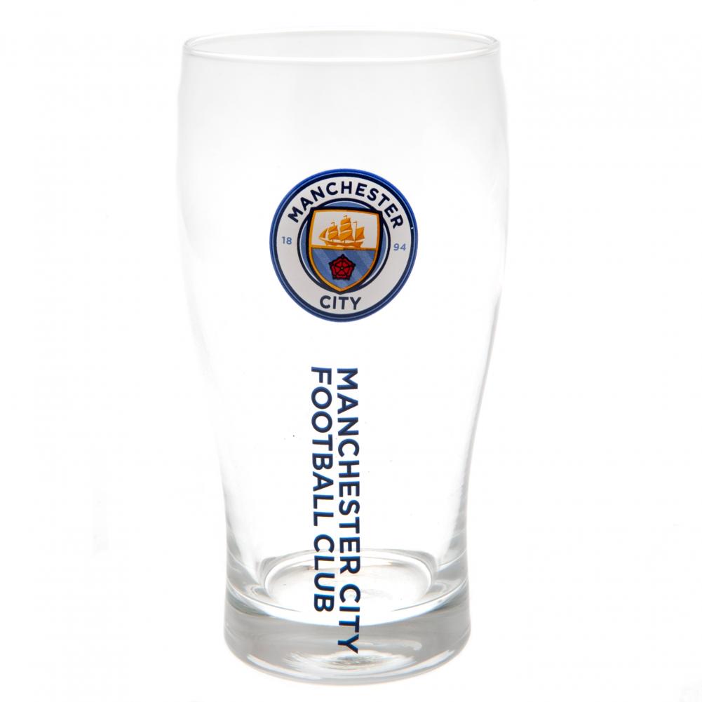 Manchester City Fc Glas 15   Cm