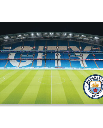 Manchester City Led Etihad Skilt