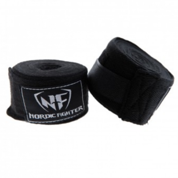 Nordic Fighter Cotton Hand Wraps Sort   5m