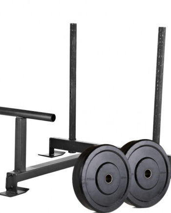 Nordic Fighter Metal Gymsled Crossfit Slæde  Inkl  20kg Bumper Vægt