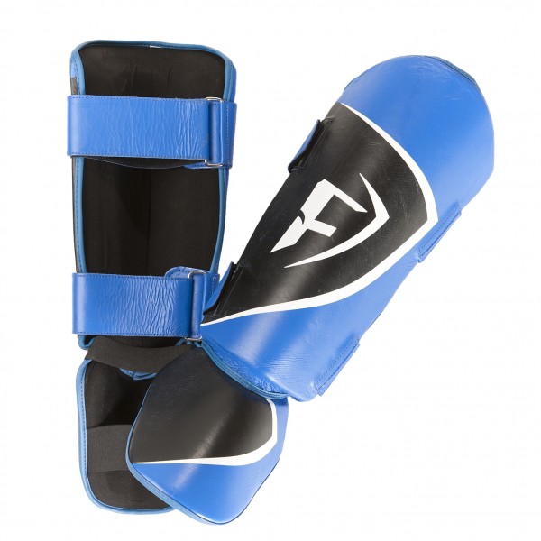 Nordic Fighter Shin Guards Instep Type   Benskinne Læder  -large