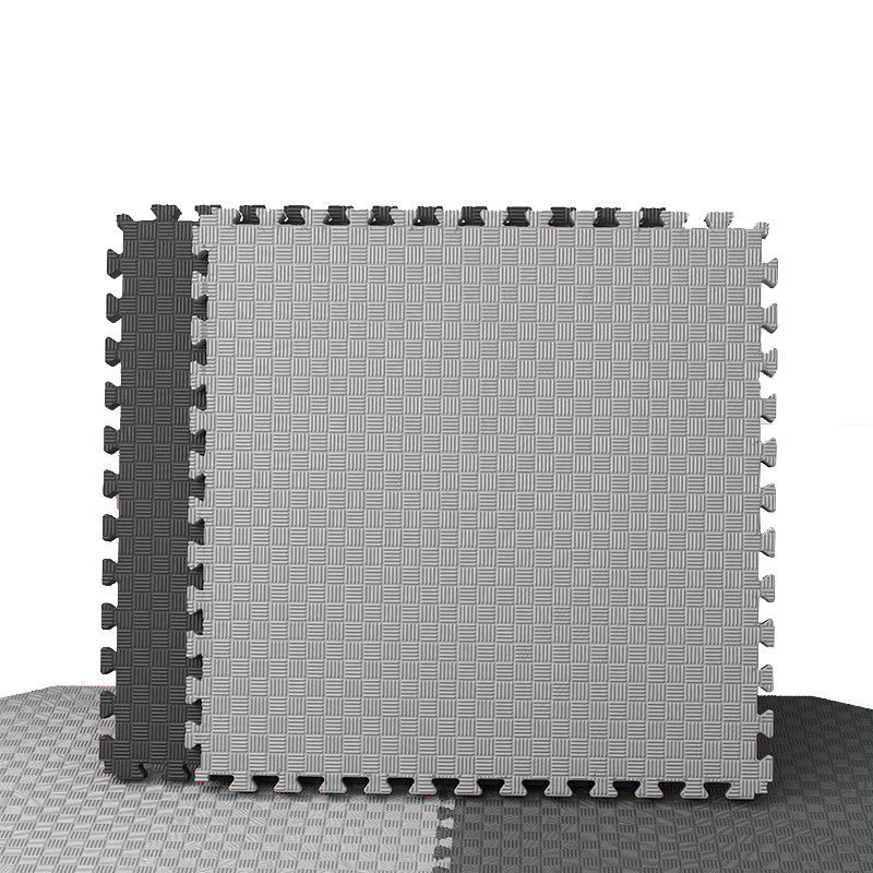 Odin Floor Guards Fitnessgulv 1000x1000x40 Mm Grå Sort
