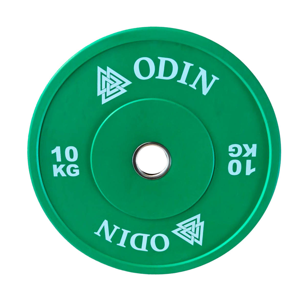 Odin Olympic Farvet Bumper Vægtskive 10kg    Stk
