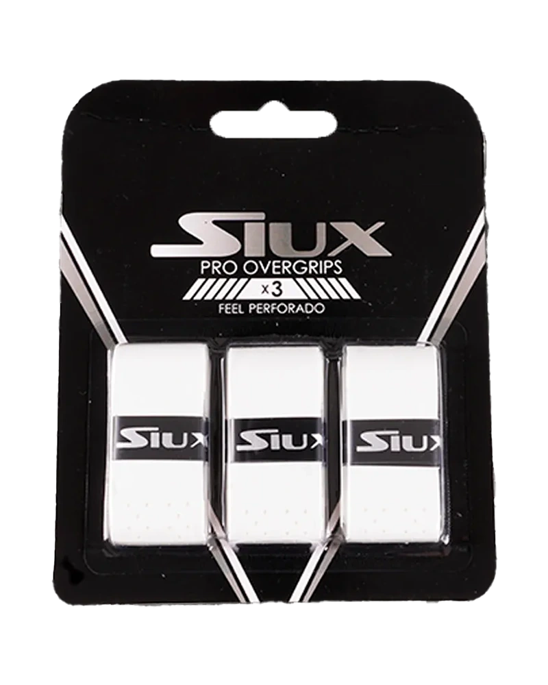 Siux Overgrip Pro Perforeret Hvid   Stk