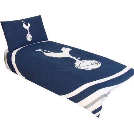Tottenham Hotspur Fc Single Duvet Set Pl På Lager -one-size