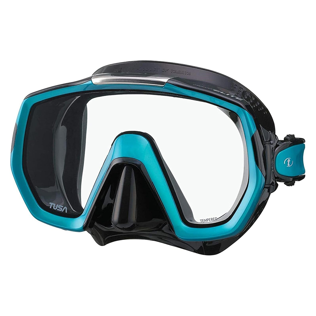 Tusa Dykkermaske Freedom Elite Sort Turkis