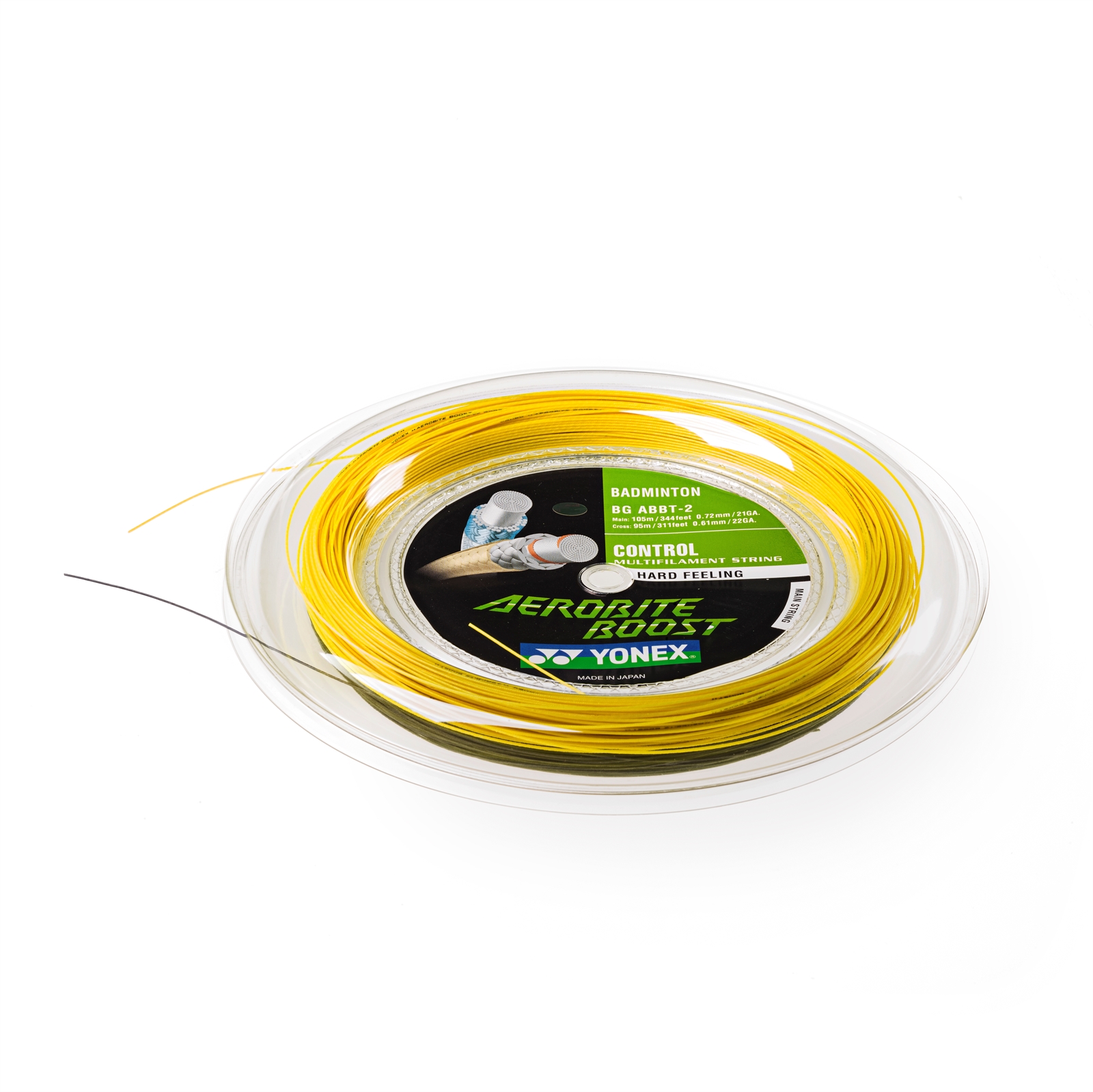 Yonex Aerobite Boost Dark Grey Yellow 200m