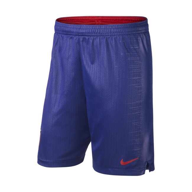 2018-2019 Atletico Madrid Home Nike Football Shorts  Kids -ys