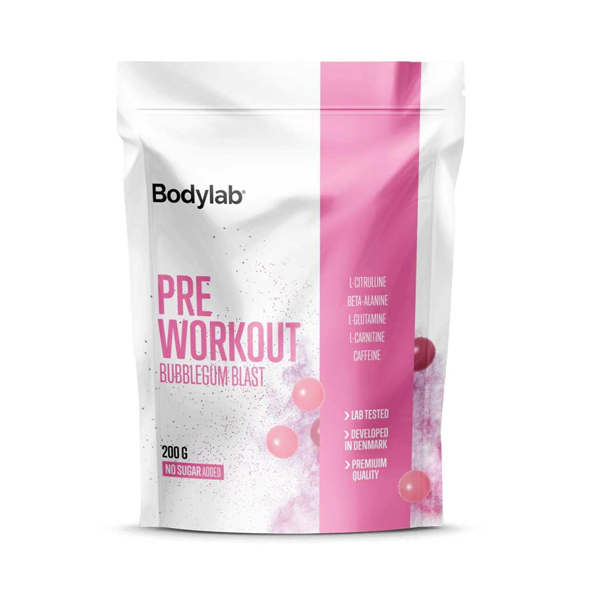 Bodylab Pre Workout Bubblegum Blast  200g