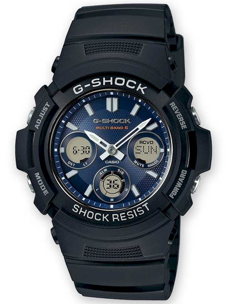 Casio Awg-m100sb-2aer Herreur -shock Ur Sort
