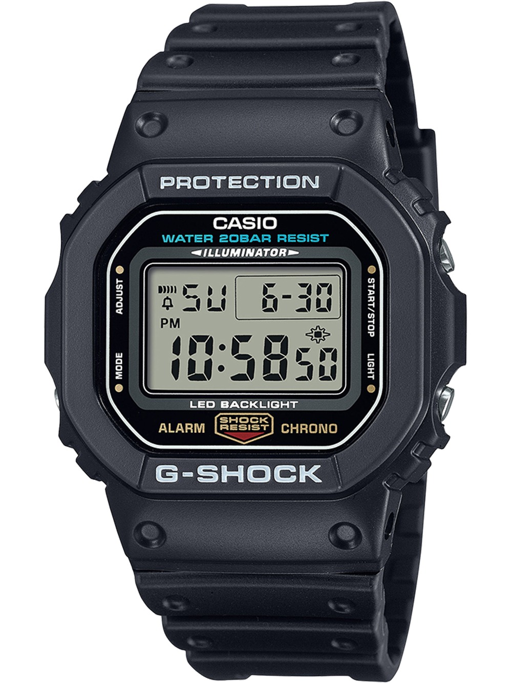 Casio Dw-5600ue-1er Herreur  -shock Origin