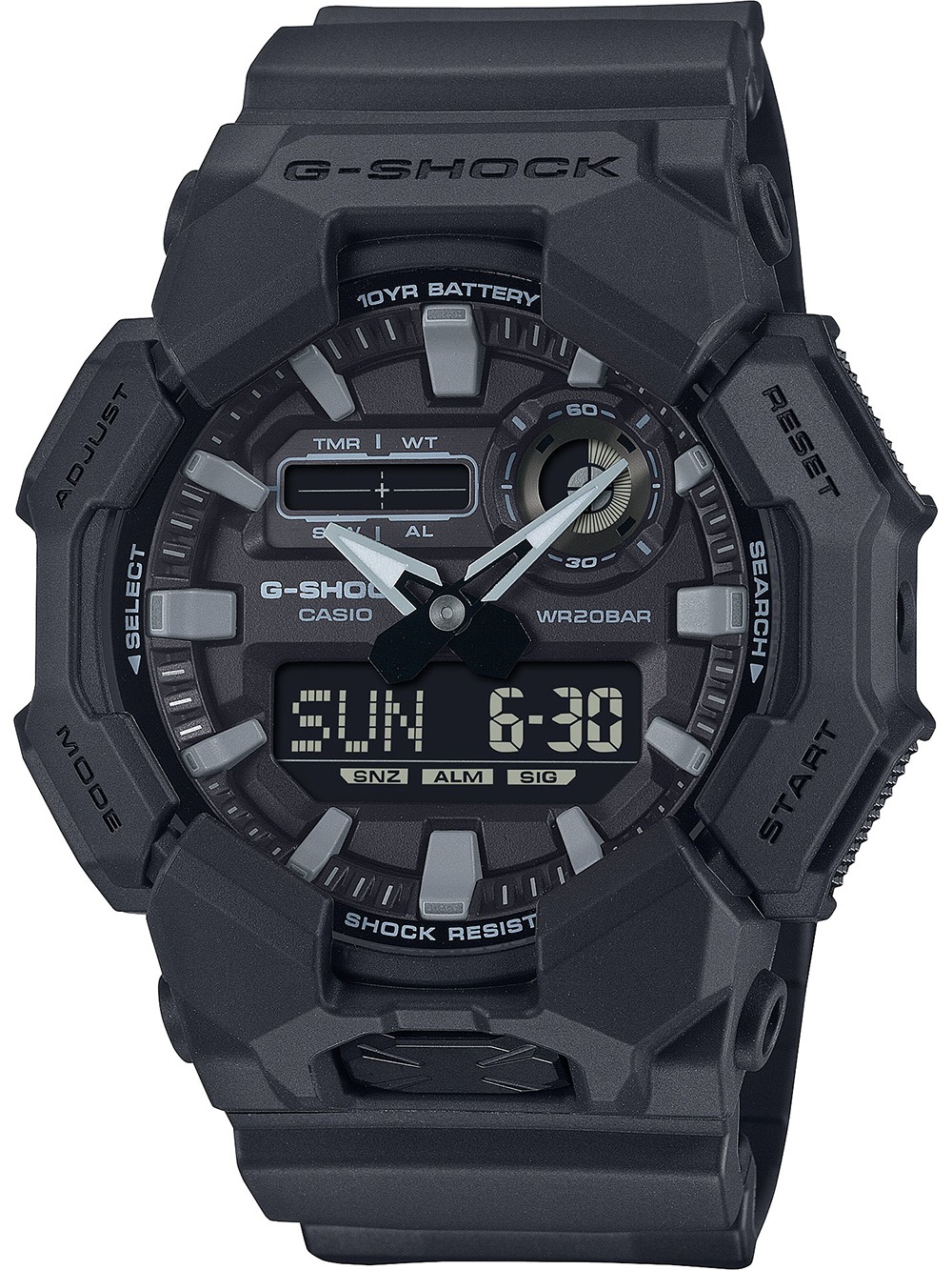 Casio Ga-010-1a1er Herreur  -shock Classic