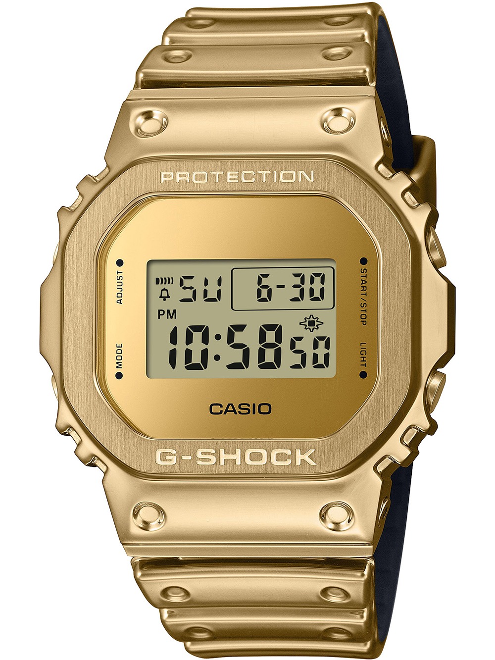 Casio Gm-5600ymg-9er Herreur -shock -steel