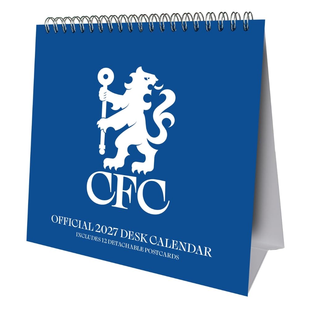 Chelsea Bordkalender 2027 Med 12 Postkort