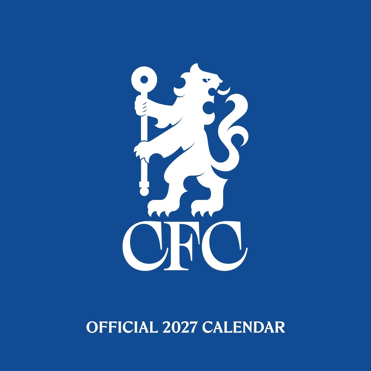 Chelsea Vægkalender 2027 Klublegender