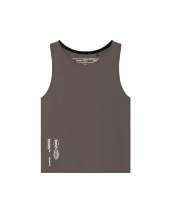 Cuera Oncourt Cropped Tank Top  Dark Brown  Xs