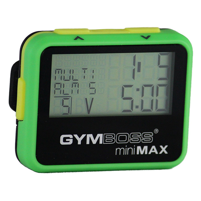 Gymboss Minimax Interval Timer Grøn
