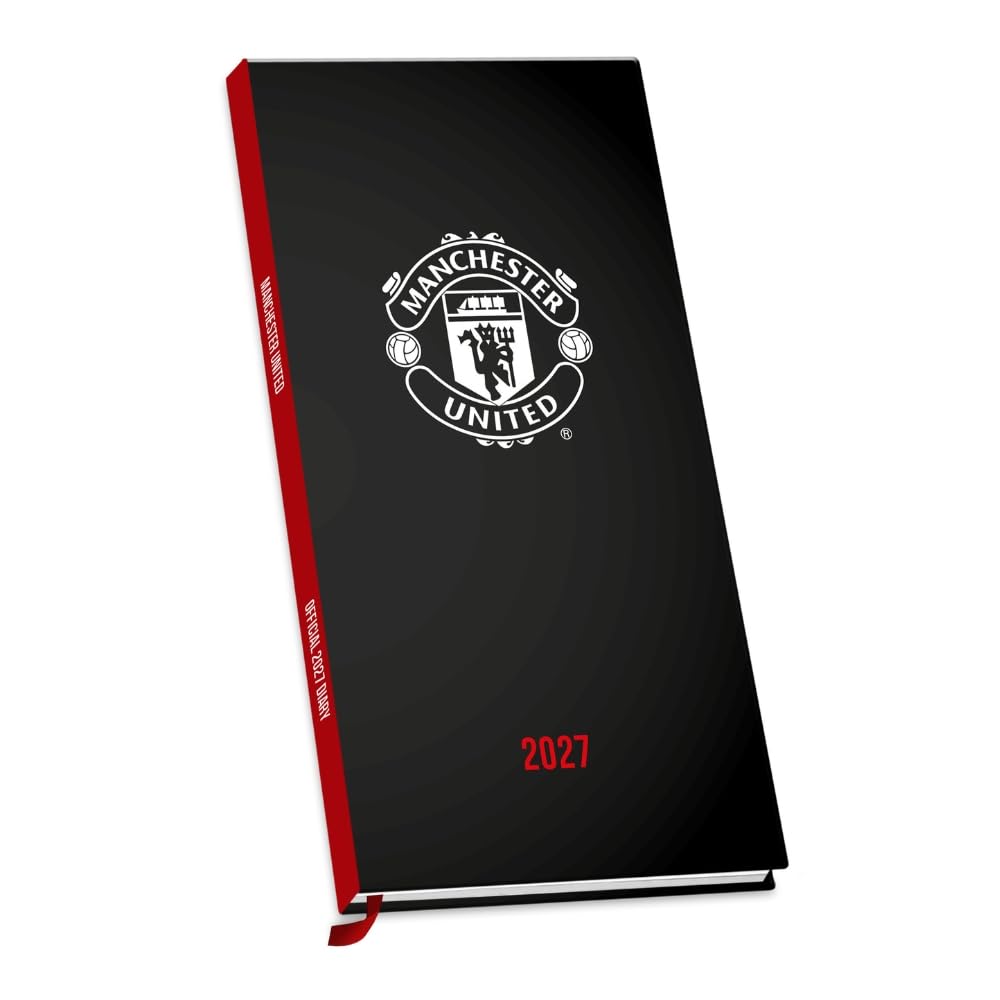 Manchester United Lommekalender 2027 Sort Med Klublogo