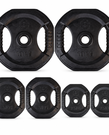 Sort Pump-skivesæt 35 Kg   Nordic Strength