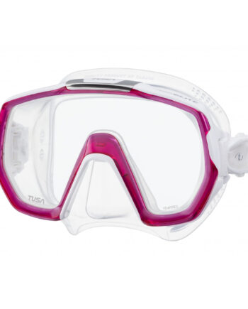 Tusa Dykkermaske Freedom Elite Klar Pink